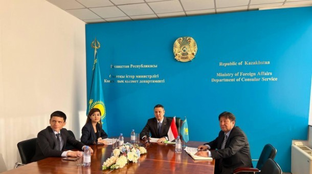 Состоялись первые консульские консультации между Казахстаном и Монако.
