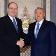 Встреча Президента РК с Князем Монако Альбером II