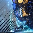25-тонную конструкцию из зеркальных панелей представил павильон Монако на EXPO